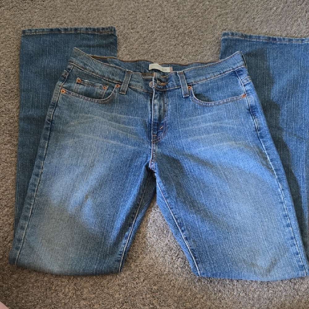 Levi's Boot Cut Blue Denim Jeans